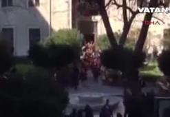 İstanbul Üniversitesine polis müdahalesi!