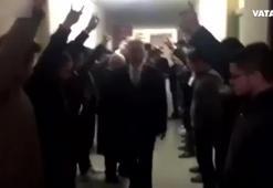 Ak Partili Başkan böyle karşılandı