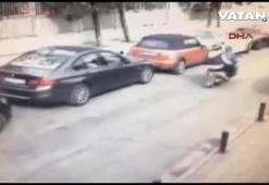 Yerli 'Bonnie ve Clyde' suçüstü görüntüleri kamerada!