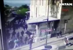 Bursa'da patlama anı güvenlik kamerasında