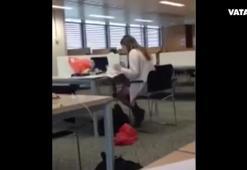 Ofiste erotik film rezaleti! (+18)