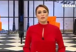Ağlayarak cevap verdi