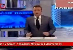 Flash TV spikeri: Yanaklarını mıncırarak evlenmedin mi?