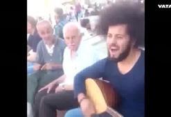 Bananeci çocuk taklidine şaşıran amcalar