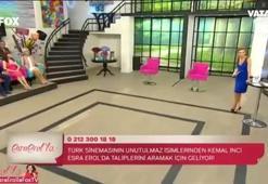 Yeşilçam oyuncusu Esra Erol'a katıldı