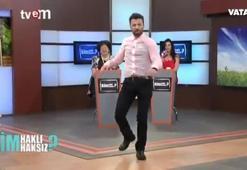 Canlı yayında programını terketti