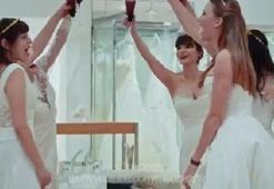 Medcezir'de gelinlikler giyildi!..