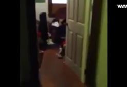 Kocasını twerk yaparken yakaladı