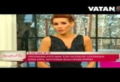 Canlı yayında patronuna rest çekti