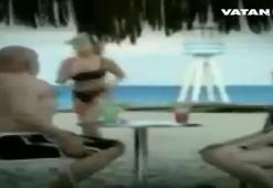 Göbeğini kontrol edemeyince...