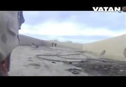Başından vurulan asker, miğferi sayesinde ölümden döndü