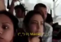 Bu dirsek tacizciyi nakavt etti!