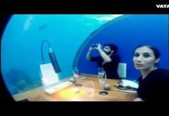 İrem Derici'den su altında balayı!..