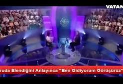 İlk soruda elendiğini anlayan yarışmacı bakın ne yaptı?