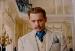 Johnny Deep'li 'Mortdecai' filmi..