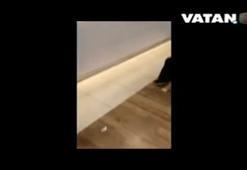 Bebek masasına sıkışan adamın dramı