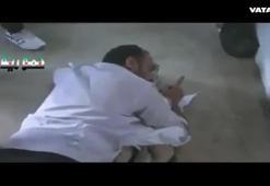 Filistinli babanın yürek yakan görüntüsü