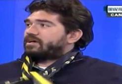Rasim Ozan Kütahyalı’nın boynunda Fenerbahçe atkısı..