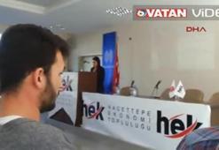 Halkbank müdürüne yumurtalı saldırı!