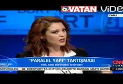 Canlı yayında Nazlı Ilıcak, Abdülkadir Selvi’nin fotoğraflarını gösterdi..