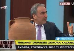 Cezasını canlı yayında ödedi