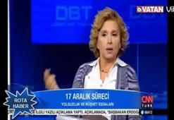 Canlı yayında beddua etti