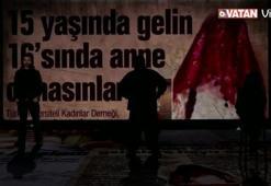 Halam Geldi Ekibinden Çocuk Gelin Eylemi