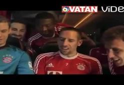 Takım Otobüsü'nde Ribery ve Neuer'den Şov!