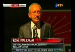 Kısmi iptal kararı