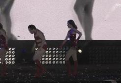 PSY konserinde Beyonce'yi taklit etti