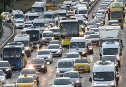 İstanbul'da haftanın ilk iş gününde trafik yoğunluğu