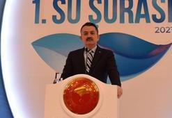 Bakan Pakdemirli: Su Kanunu'nu Meclis'e getirmek istiyoruz