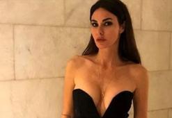 Defne Samyeli’nin transparan kıyafetiyle olay oldu!