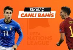 İtalya - İspanya maçı Tek Maç ve Canlı Bahis seçenekleriyle Misli.com’da