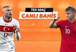 Türkiye - Norveç maçı Tek Maç ve Canlı Bahis seçenekleriyle Misli.com’da