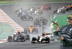 Formula 1'de kazanan  Bottas oldu! Hamilton' a büyük şok...