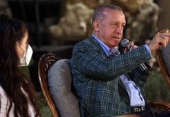 Cumhurbaşkanı Erdoğan gençlerle bir araya geldi!