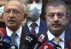 CHP liderinin TCMB ziyareti... Kavcıoğlu ve Kılıçdaroğlu'ndan flaş açıklama