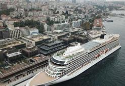 Galataport İstanbul'a bir gemi daha yanaştı