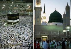 Mescid-i Haram ve Mescid-i Nebevi tam kapasiteyle ibadete açılıyor