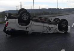 Avcılar kaza yaptı, bagajdan çıkan şoke etti