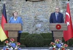 Almanya Başbakanı Angela Merkel'den Cumhurbaşkanı Erdoğan'a veda ziyareti