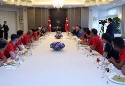 Cumhurbaşkanı Erdoğan, Ampute Futbol Milli Takımı’nı kabul etti