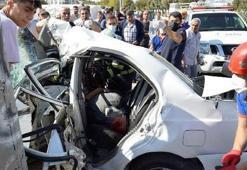 Babasından izinsiz aldığı arabayla kaza yaptı! 13 yaşındaki çocuk ağır yaralı