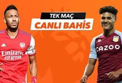 Arsenal - Aston Villa maçı Tek Maç ve Canlı Bahis seçenekleriyle Misli.com’da