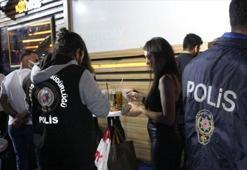 İstanbul'da eğlence mekanlarına gece denetimi: 47 kadın gözaltında