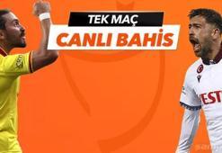 Göztepe - Trabzonspor maçı Tek Maç ve Canlı Bahis seçenekleriyle Misli.com’da