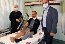 Doktorların 'kesilecek' dediği ayağı, kök hücre tedavisi ile kurtarıldı