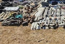 Sığınakta PKK cephaneliği ele geçirildi