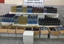 Manisa'da 701 şişe kaçak içki ele geçirildi